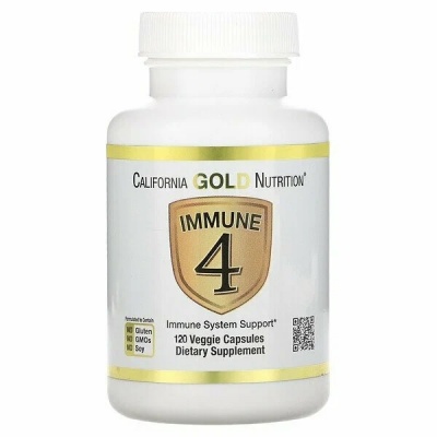  California Gold Nutrition Immune 4 120 